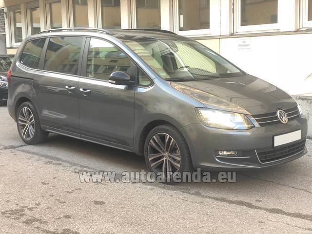Аренда авто Volkswagen Sharan 4motion в Германии
